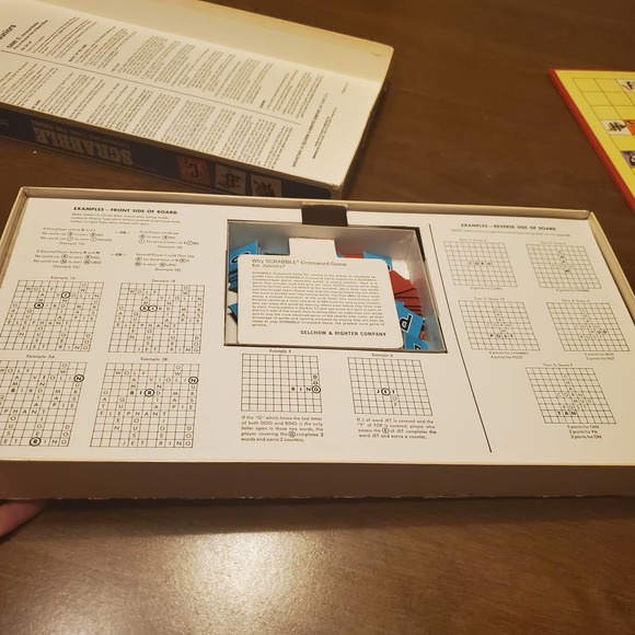 Scrabble For Juniors VINTAGE 1980's Spelling - Picture 6 of 10